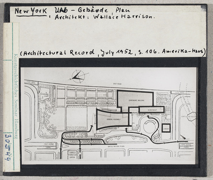 Vorschaubild New York: UN-Gebäude, Plan 